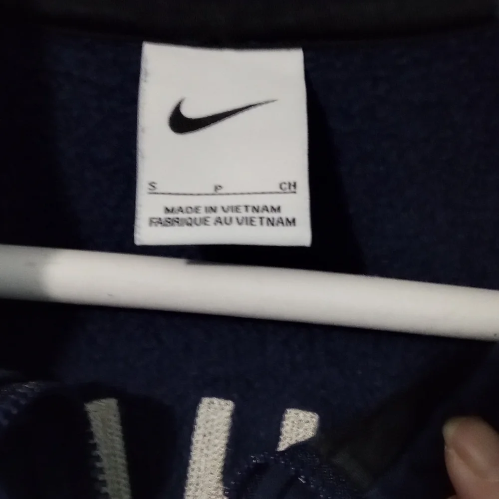 Nike Dark Blue Michigan Wolverines Quarter-Zip Pullover